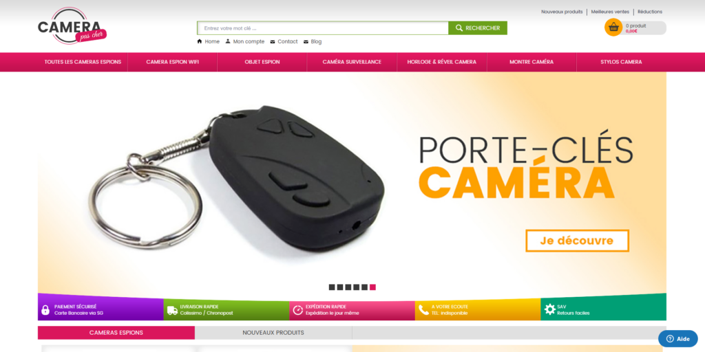 Camera pas cher