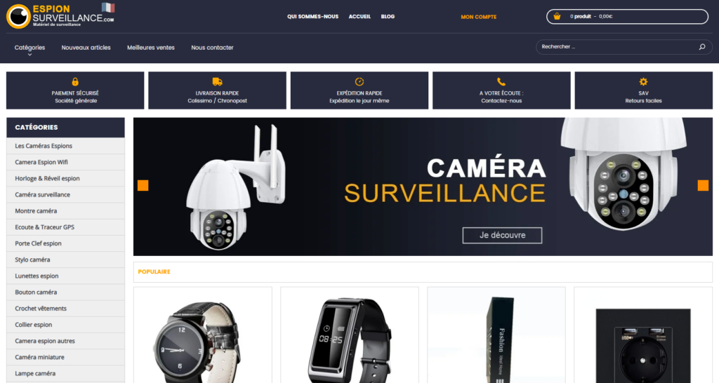 Espion surveillance