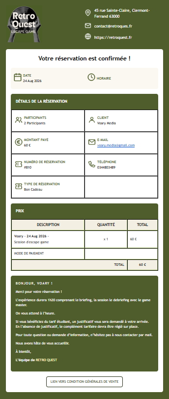 Retro Quest – Newsletter
